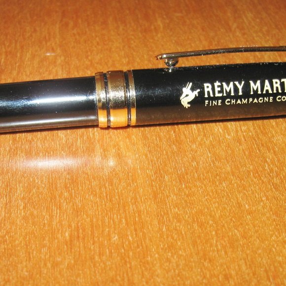 Remy Martin Fine Cognac Champagne Ballpoint Black Pen Quality Company Promo Gift - Picture 5 of 7